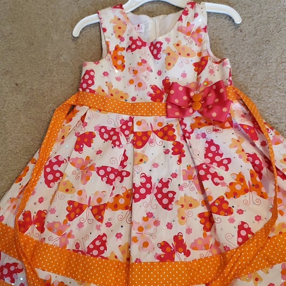 Girls Butterfly Dress